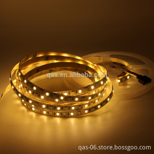 3528 2835 LED Flexible Strip 600leds tape light CW WW Dual White Color Temperature Adjustable CCT 16.5ft 12 24V Double Color